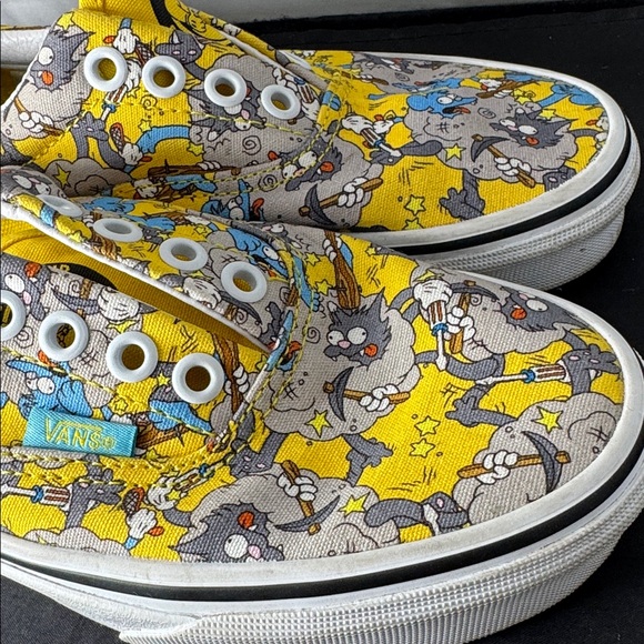 Vans x Simpsons Itchy and Scratchy Show Shoes Sneakers size 5 women’s - Picture 3 of 9